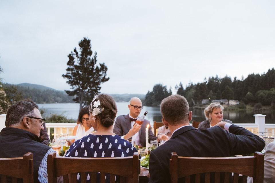 backyard devil's lake wedding oregon