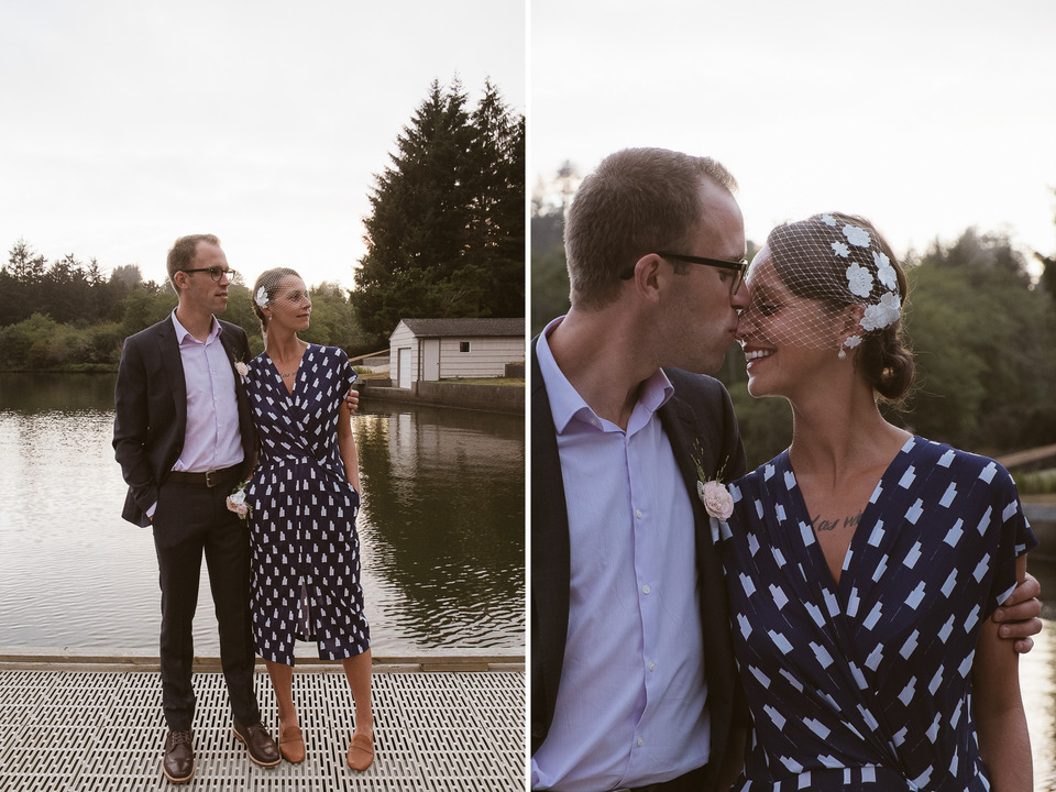 backyard devil's lake wedding oregon