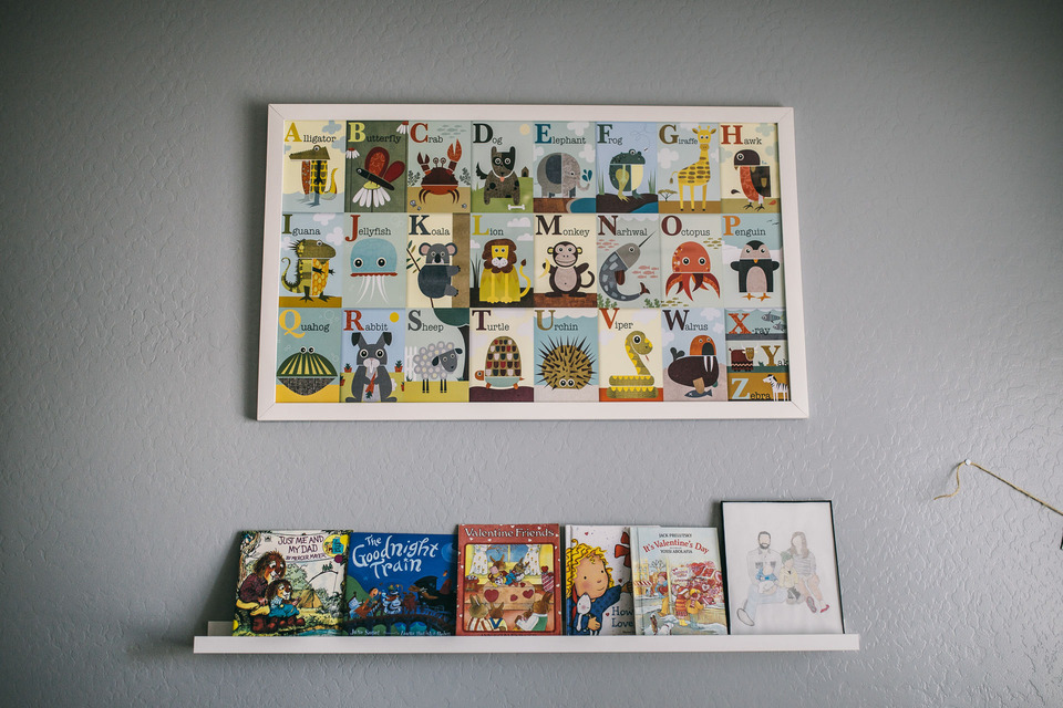 Henry Hampton's room / Amy Winningham Photography