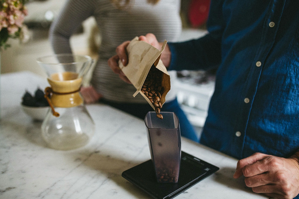 engagement session in the san francisco mission district, making pancakes, hiking bernal heights