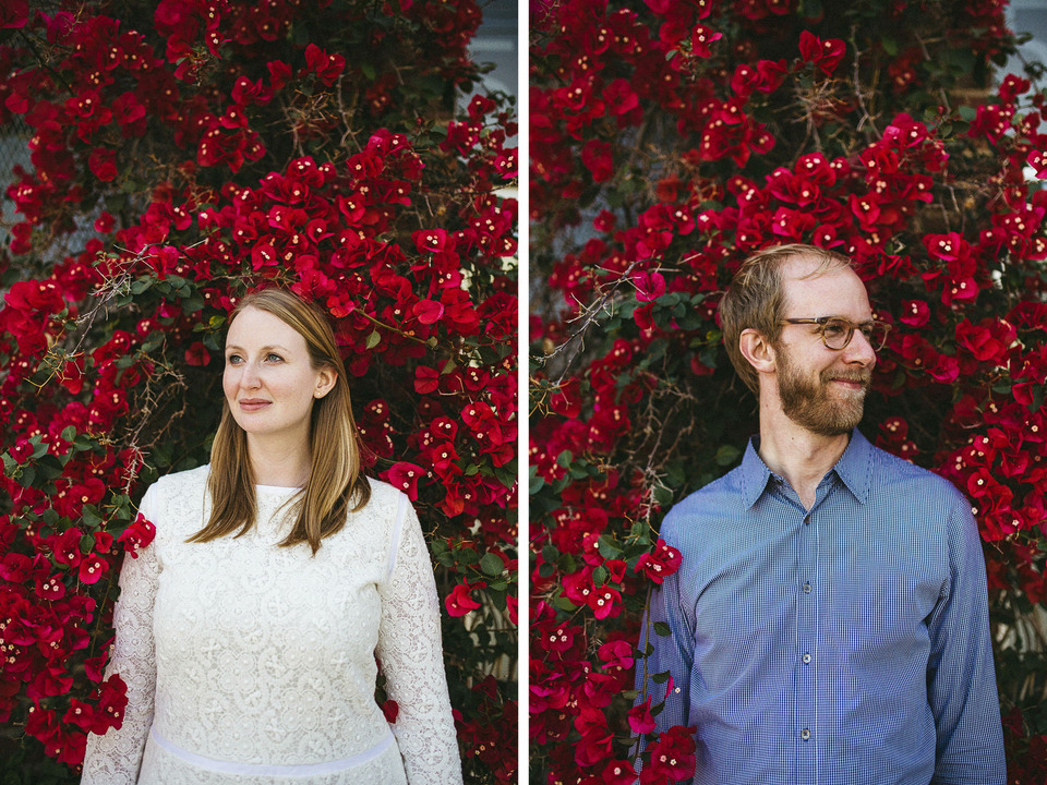 engagement session in the san francisco mission district, making pancakes, hiking bernal heights