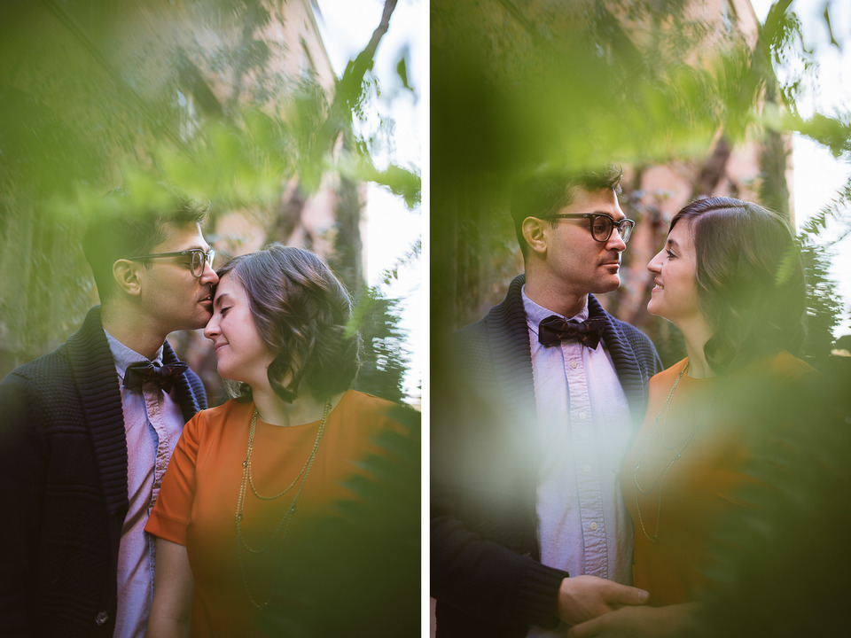 los angeles engagement session