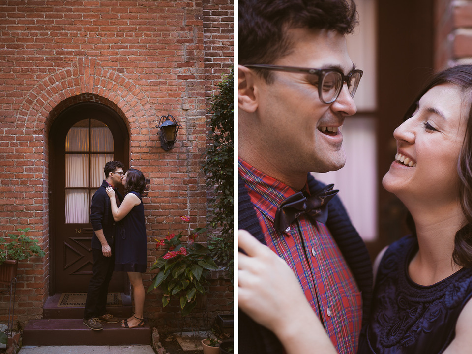 los angeles engagement session