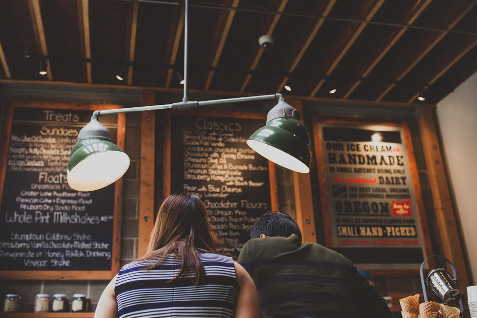 roxy and omar at salt and straw