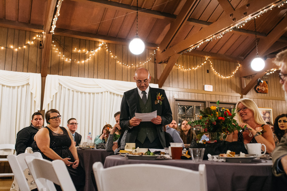 tattooed vintage pinup girl bride and groom portland cathedral park wedding